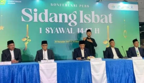 Hilal Belum Terlihat, Pemerintah Tetapkan Lebaran Idul Fitri 1447 H Jatuh pada Sabtu, 21 Maret 2026