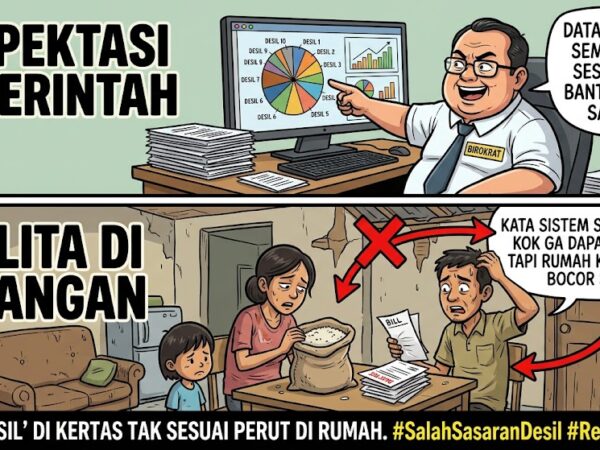 Kaya di Atas Kertas, Melarat di Dunia Nyata: Ironi Salah Sasaran Desil
